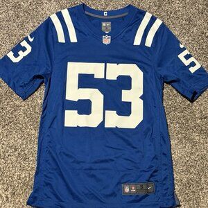 Indianapolis Colts Nike Jersey Mens Size Small Shaquille Leonard #53 Football